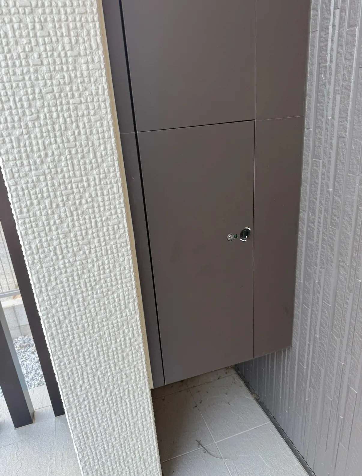 宅配BOXの鍵開錠